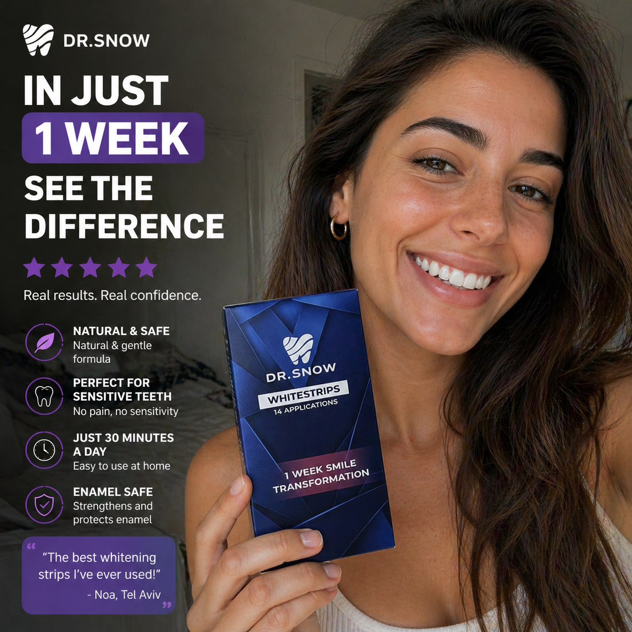 Whitening Strips – Advanced Formula
